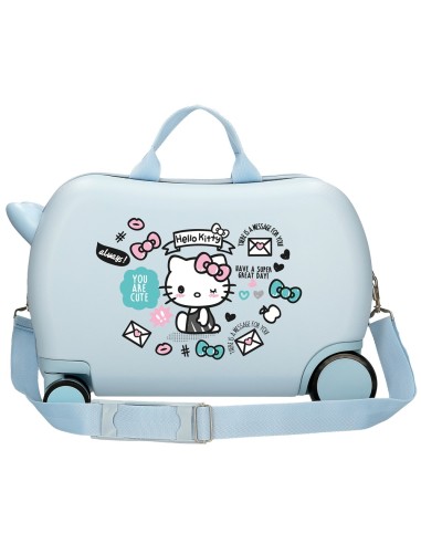 MALETA INFANTIL 45CM. HELLO KITTY YOU ARE CUTE