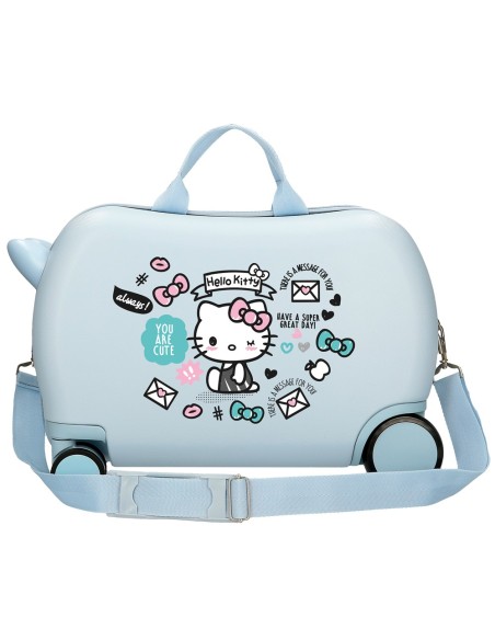 MALETA INFANTIL 45CM. HELLO KITTY YOU ARE CUTE