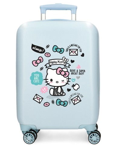 TROLLEY ABS 50CM. 4R. HELLO KITTY YOU ARE CUTE