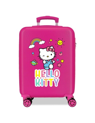 TROLLEY ABS 55CM. 4R. HELLO KITTY YOU ARE CUTE