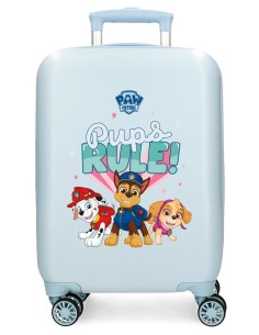 TROLLEY ABS 50CM. 4R. PAW PATROL PUPS RULES