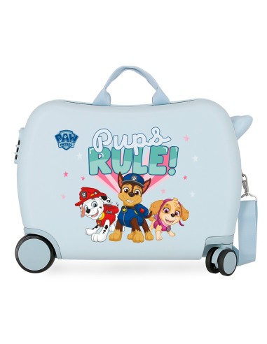 MALETA INFANTIL 50CM. PAW PATROL PUPS RULES