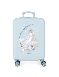 TROLLEY ABS 55CM. 4R. FROZEN WINTER IS MY FAVOURITE