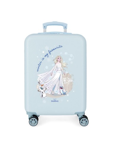 TROLLEY ABS 55CM. 4R. FROZEN WINTER IS MY FAVOURITE