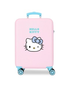 TROLLEY ABS 55CM. 4R. HELLO KITTY WINK