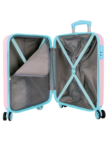 TROLLEY ABS 55CM. 4R. HELLO KITTY WINK