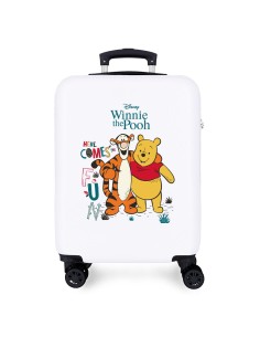 TROLLEY ABS 55CM. 4R. WINNIE & TIGGER