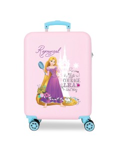 TROLLEY ABS 55CM. 4R. RAPUNZEL