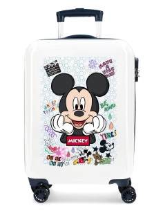 TROLLEY ABS 55CM. 4R. MICKEY BE COOL