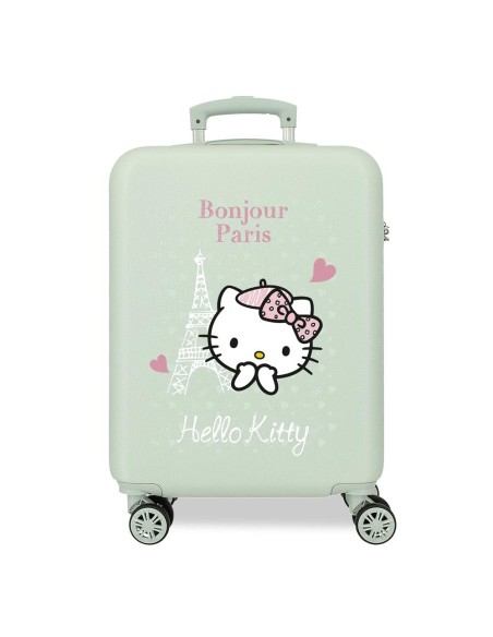 TROLLEY ABS 55CM. 4R. HELLO KITTY PARIS