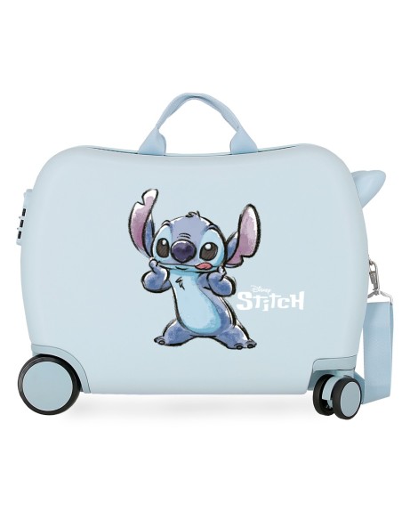 MALETA INFANTIL 50CM. STITCH MAKE A FACE
