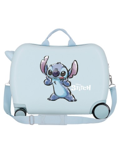 MALETA INFANTIL 50CM. STITCH MAKE A FACE