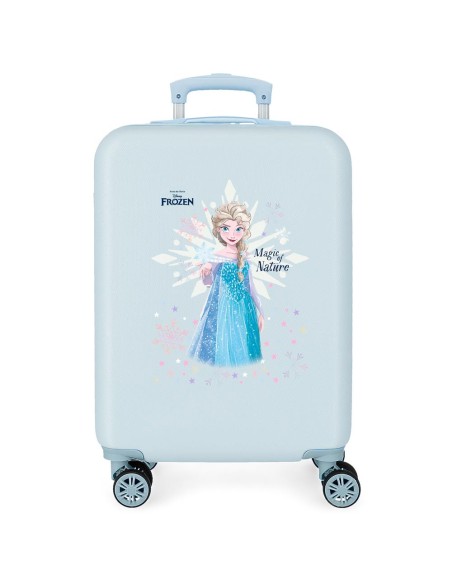 TROLLEY ABS 55CM. 4R. FROZEN MAGIC ICE