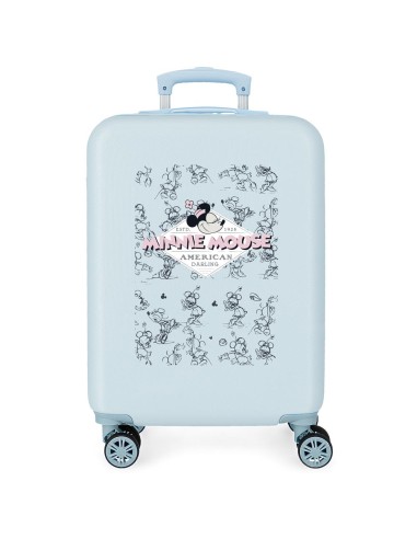 TROLLEY ABS 55CM. 4R. MINNIE AMERICAN DARLING