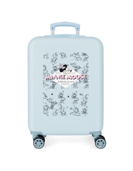 TROLLEY ABS 55CM. 4R. MINNIE AMERICAN DARLING