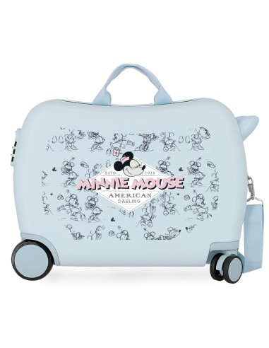 MALETA INFANTIL 50CM. MINNIE AMERICAN DARLING