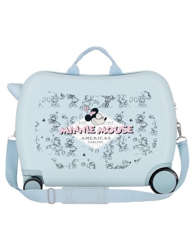 MALETA INFANTIL 50CM. MINNIE AMERICAN DARLING
