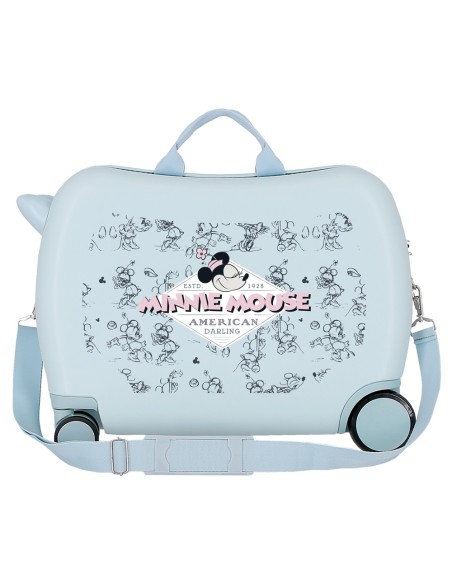 MALETA INFANTIL 50CM. MINNIE AMERICAN DARLING
