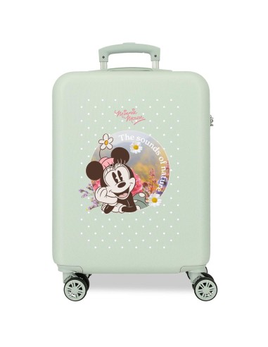TROLLEY ABS 55CM. 4R. MINNIE WILD NATURE
