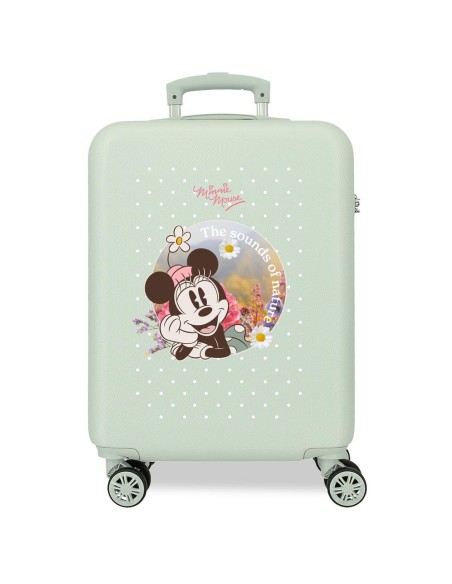 TROLLEY ABS 55CM. 4R. MINNIE WILD NATURE