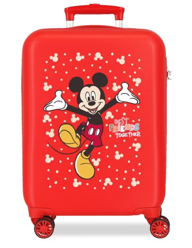 TROLLEY ABS 50CM. 4R. MICKEY BEST FRIENDS TOGETHER