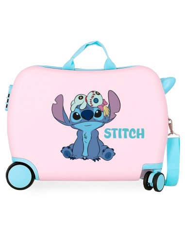 MALETA INFANTIL 50CM. STITCH IN THE WORLD