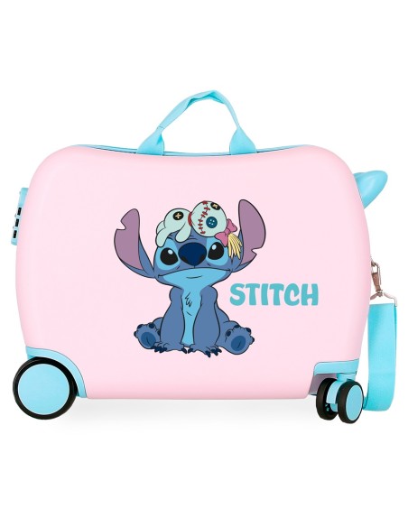 MALETA INFANTIL 50CM. STITCH IN THE WORLD