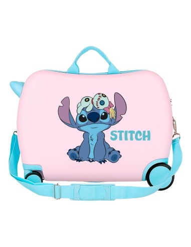 MALETA INFANTIL 50CM. STITCH IN THE WORLD