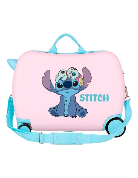 MALETA INFANTIL 50CM. STITCH IN THE WORLD