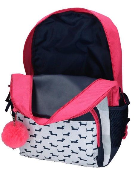 MOCHILA ADAP. 46CM 2C. C/CARRO. ROLL ROAD TECKEL