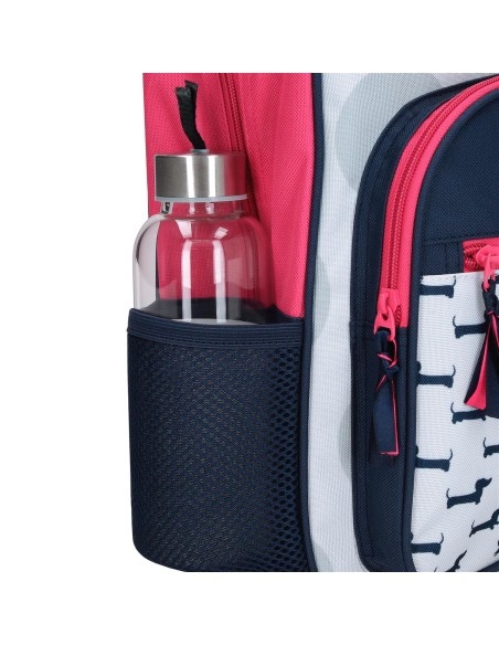 MOCHILA ADAP. 46CM 2C. C/CARRO. ROLL ROAD TECKEL