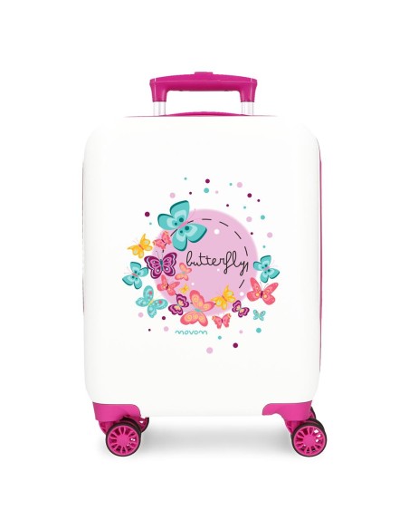 TROLLEY ABS 50CM. 4R. MOVOM BUTTERFLY