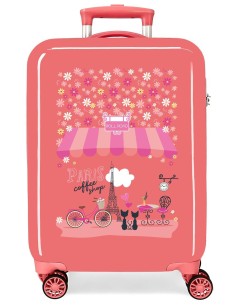 TROLLEY ABS 55CM. 4R. ROLL ROAD COFFE SHOP