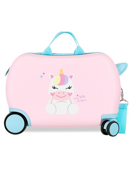 MALETA INFANTIL 45CM. ROLL ROAD HAPPY PETS MY LITTLE UNICORN