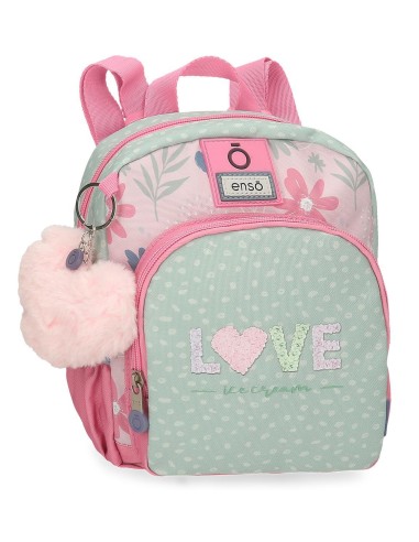 MOCHILA 23CM. ENSO LOVE ICE CREAM