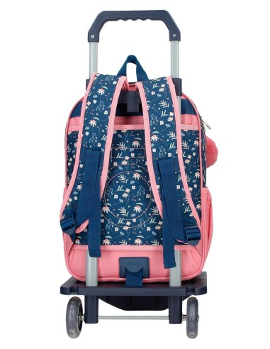 MOCHILA ADAP. 38CM. C/CARRO. ENSO CIAO BELLA
