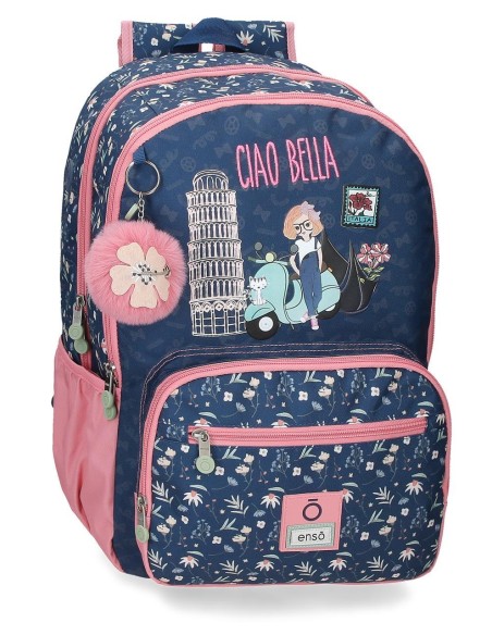 MOCHILA 44CM 2C. ENSO LOVE CIAO BELLA