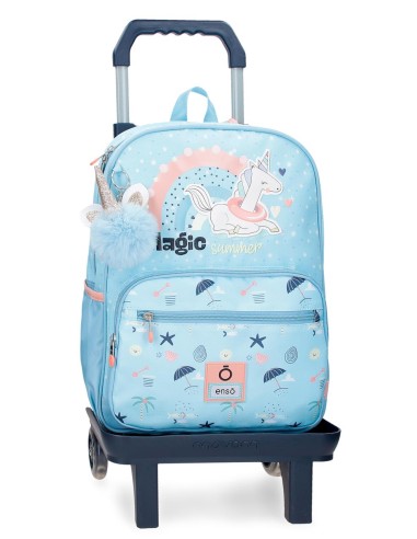 MOCHILA ADAP. 38CM. C/CARRO. ENSO MAGIC SUMMER