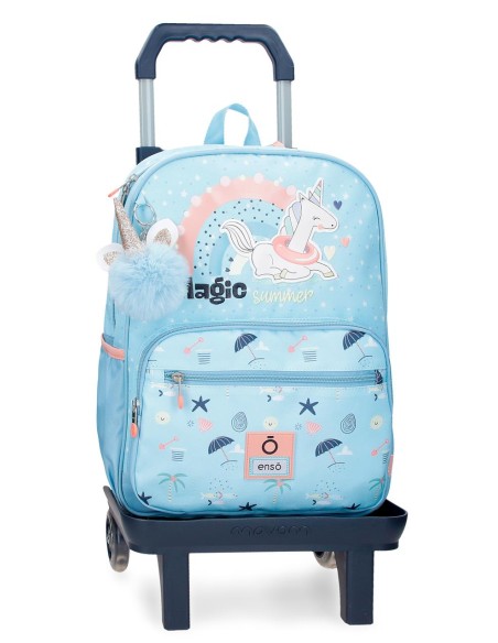 MOCHILA ADAP. 38CM. C/CARRO. ENSO MAGIC SUMMER