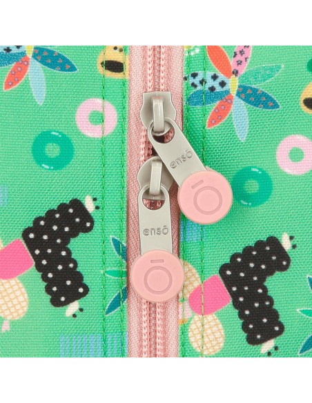 MOCHILA 38CM. ENSO GARDEN PARTY
