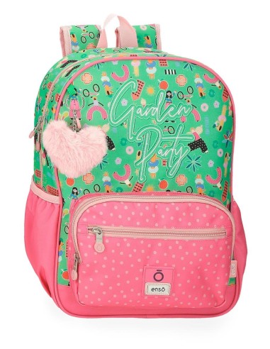 MOCHILA ADAP. 38CM. ENSO GARDEN PARTY