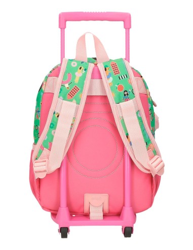 MOCHILA ADAP. 32CM. C/CARRO. ENSO GARDEN PARTY.
