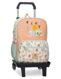 MOCHILA ADAP. 38CM. C/CARRO. ENSO PLAY ALL DAY.