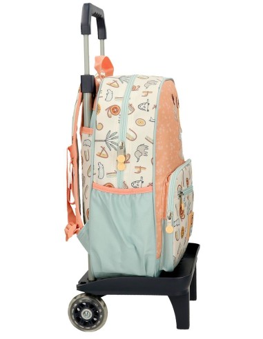 MOCHILA ADAP. 38CM. C/CARRO. ENSO PLAY ALL DAY.