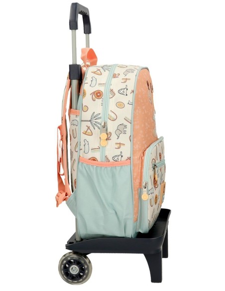 MOCHILA ADAP. 38CM. C/CARRO. ENSO PLAY ALL DAY.