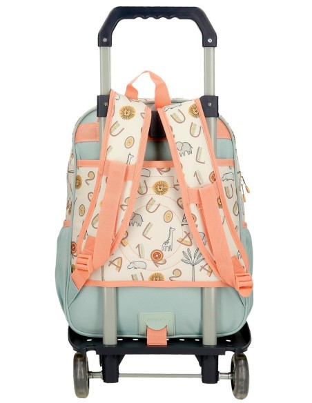 MOCHILA ADAP. 38CM. C/CARRO. ENSO PLAY ALL DAY.
