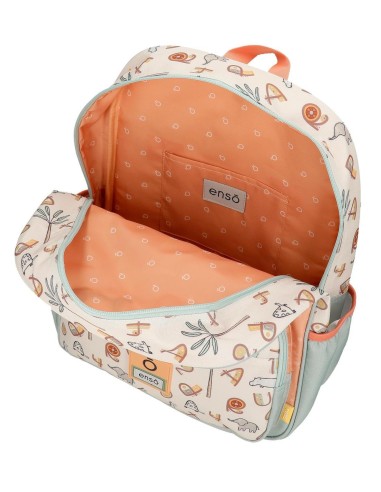 MOCHILA ADAP. 38CM. C/CARRO. ENSO PLAY ALL DAY.