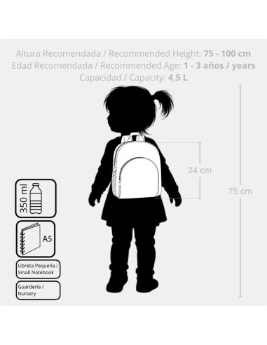 MOCHILA 24CM. ENSO DREAMERS