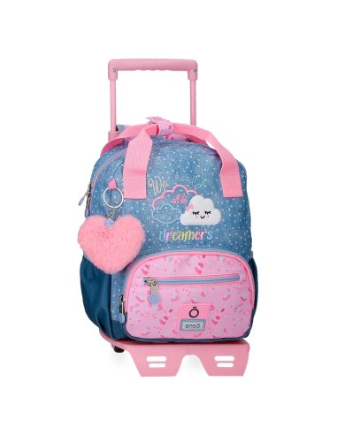 MOCHILA ADAP. 28CM. C/CARRO. ENSO DREAMERS