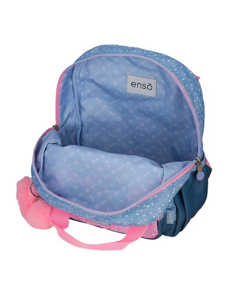 MOCHILA ADAP. 28CM. C/CARRO. ENSO DREAMERS
